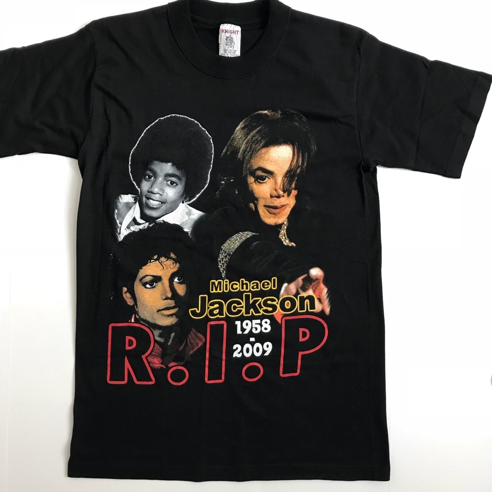 Michael Jackson Tee 1958-2009 R.I.P. Size M